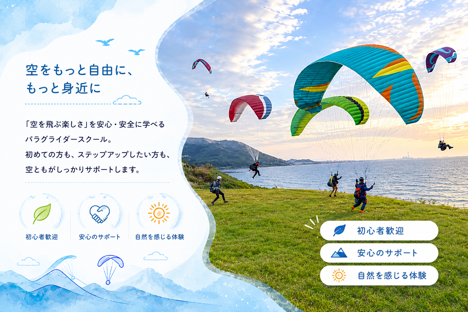 空ともパラグライダースクール